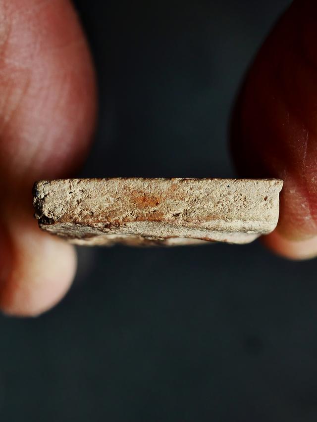 พระสมเด็จบางขุนพรกม กรุใหม่ พิมพ์ฐานแซม....เก่าๆ รูปที่ 12