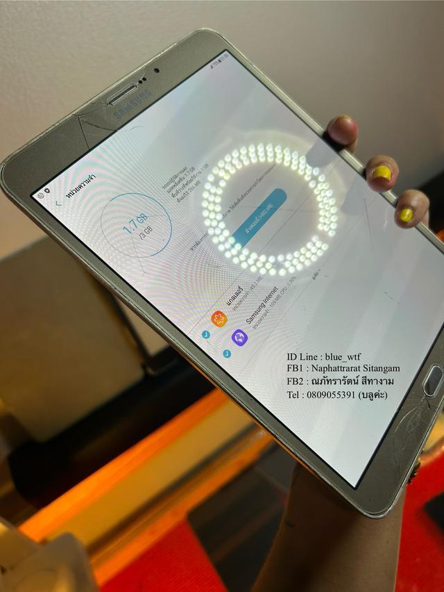Samsung Tab S2 จอ8นิ้ว ใส่ซิมโทรได้ 4G สภาพสวยโหลดแอพได้ ใช้งานปกติ 6