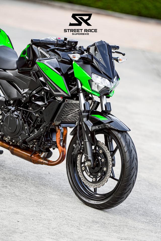  2021 Kawasaki 🏍️ kawasaki z400 | 2021 | black-green edition 4
