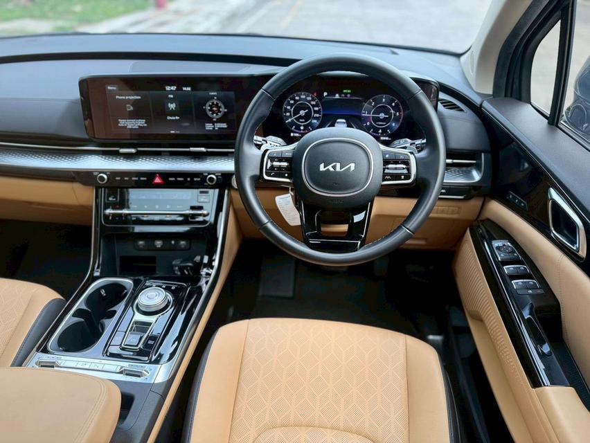 KIA CARNIVAL SXL (Gen 4) |รถออกเดือน 12  ปี 2023💎 สีเทาฟ้า ดีเซล ไมล์น้อยจัด! พร้อมวารันตีศูนย์ รูปที่ 8