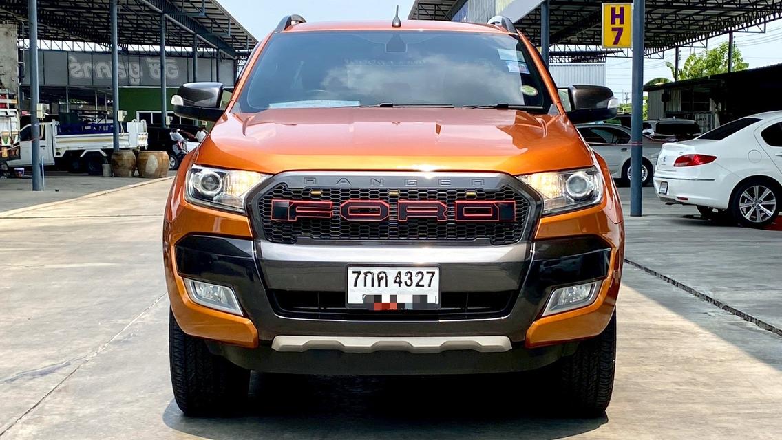 FORD, Ranger 2.2L WILDTRAK HI-Rider | AT | 2017 | ไมล์159,xxxโล #Ranger  ราคา 429,000 บาาท  รูปเยอะทักแชทมาวีดีโอคอลดูรถได้ครับ 📍 รถอยู่ " ถ.กาญจนาภ รูปที่ 2