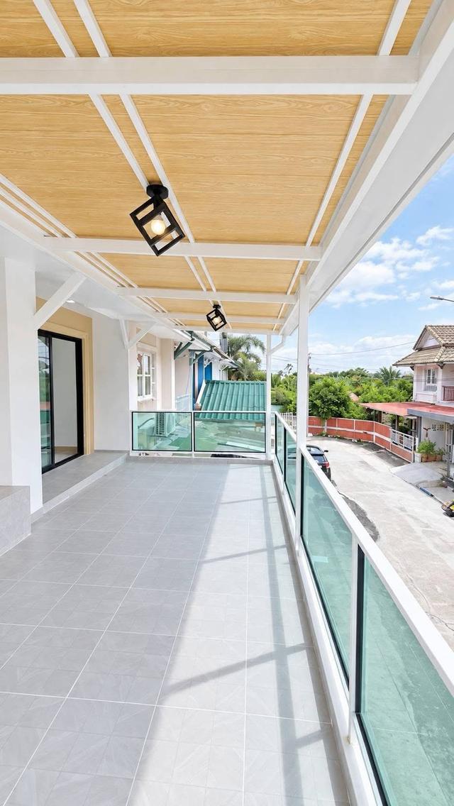 หมู่บ้านพฤกษา14B วัดลาดปลาดุก บางบัวทองทาวน์เฮาส์ 2 ชั้น หลังมุม มีระเบียงด้านหน้า ตกแต่งใหม่พร้อมอยู่ 20