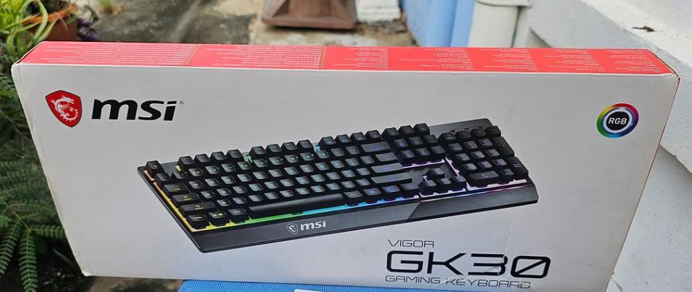 Keyboard Gaming MSI Vigor GK30 ของใหม่ มือหนึ่ง