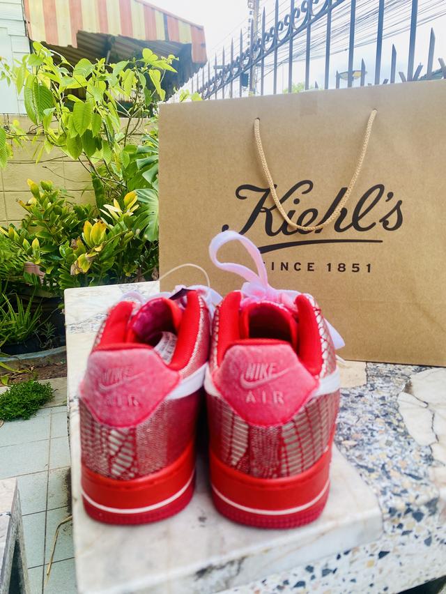 Nike Air Force 1 Low Snake Lizard 315115-615 ❤️Red Women's Sneakers 2009 Size 7 US 38/24