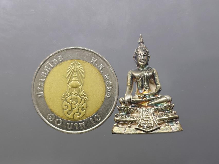 กริ่งพระศาสดา ญสส. รุ่นแรก วัดบวรนิเวศวิหาร ปี2534 เนื้อเงิน พร้อมตลับเดิมๆ สภาพสวย รูปที่ 8