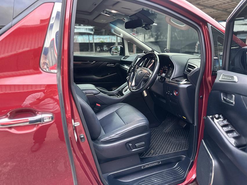 2019 Toyota Alphard 2.5SC สีแดงพิเศษ ขับไปแล้ว 10x,xxx กิโลเมตร 11