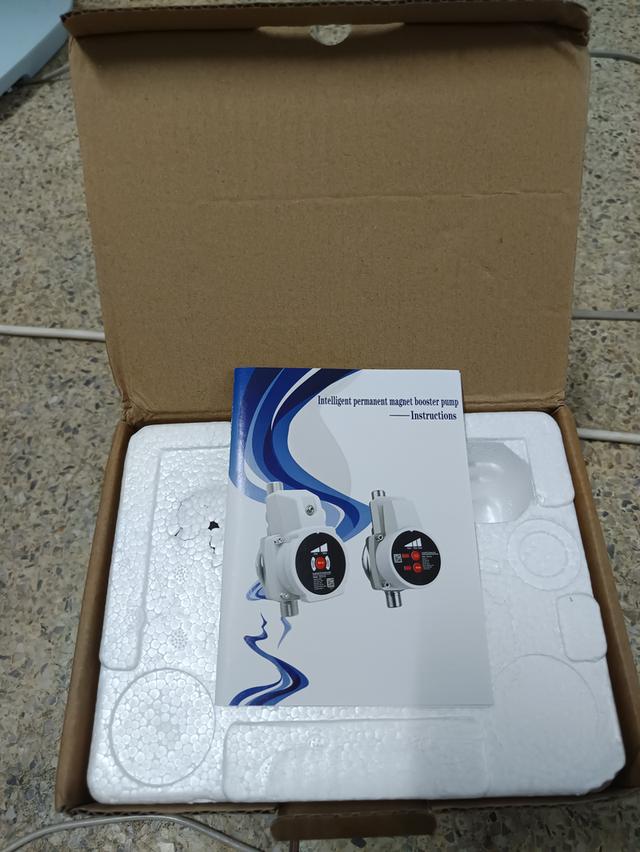 200W 24V Water Pump Booster Pump ปั๊มบูสเตอร์เชื่อมต่อสำหรับหัวฝักบัวอ่างล้างจาน