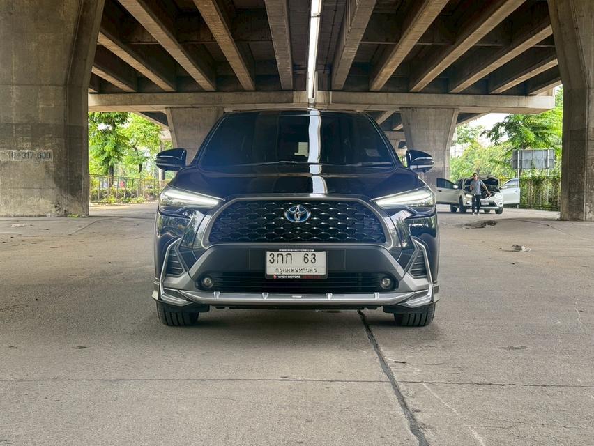 ขายรถ Toyota Corolla Cross 1.8 Hybrid Premium ปี 2022 สีดำ เกียร์ออโต้