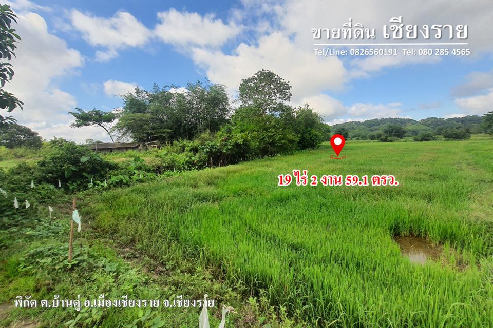 ขาย ที่ดิน เชียงราย วิวภูเขา อากาศบริสุทธิ์ 19 ไร่ 2 งาน 59.1 ตรว ลดราคาพิเศษ ถูกสุดสุด 5