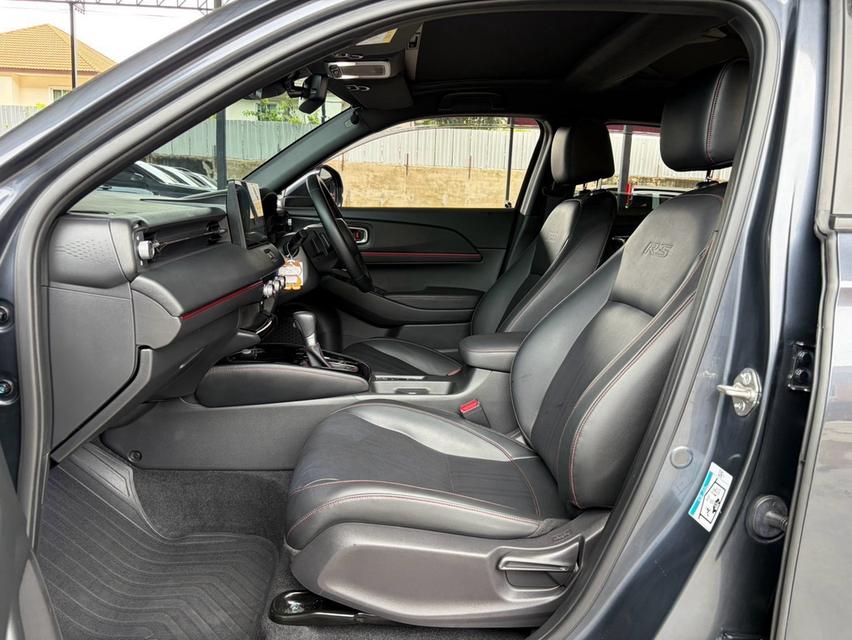 ปี 2024 HONDA HRV, 1.5 RS eHEV โฉม ปี21-ปัจจุบันสีเทา รถบ้านแท้ HYBRID รูปที่ 11