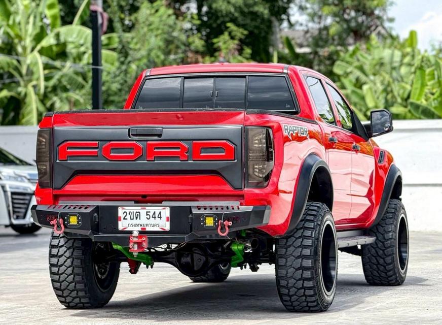 ปี 2021 FORD RANGER, 2.2 XL+ โฉม HI-RIDER DOUBLE CAB สีแดง เกียร์ธรรมดา 6 สปีด 4