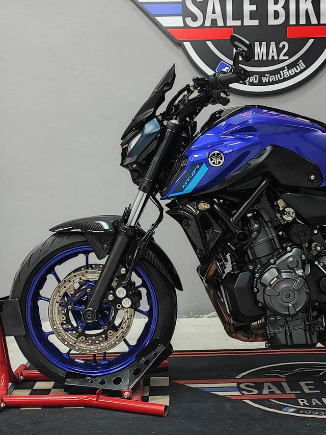 ออกรถ 0 บาท YAMAHA MT07 รถมือเดียวสภาพนางฟ้า 8