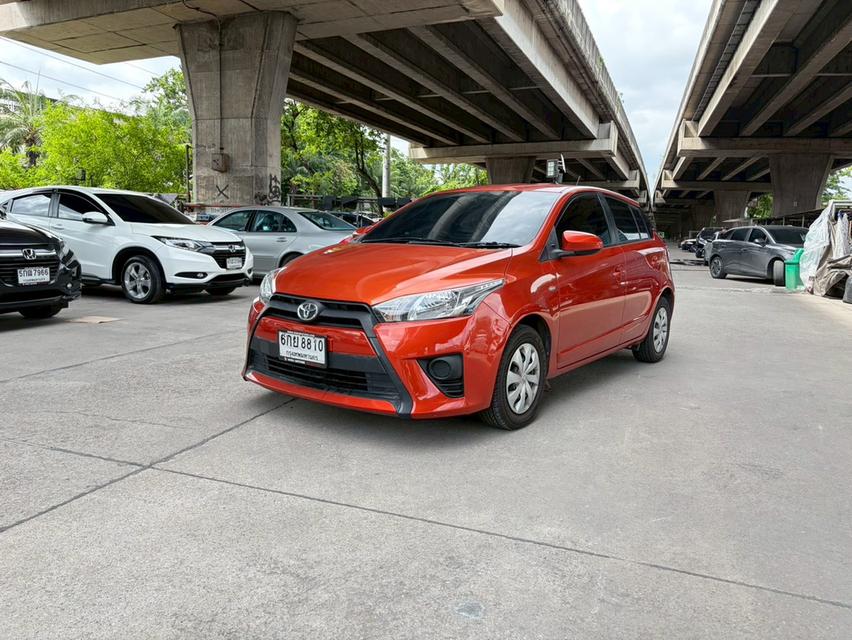 Toyota Yaris 1.2 LPG AT 6กย8810 ปี 2017 ถูกสุดในตลาด เพียง179,000บาท ไมล์157,xxxกม สดไม่มีแวทไม่มีค่าธรรมเนียม สองระบบประหยัดสุดๆ ยางปี2025