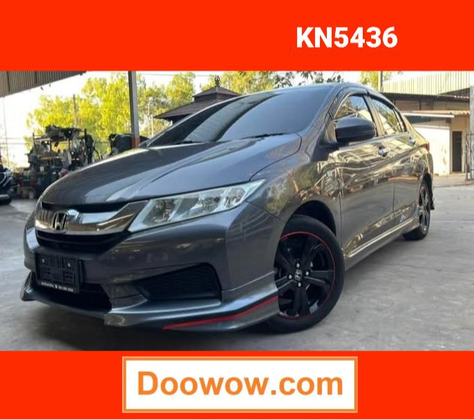 รถมือสองขอนแก่น Honda City 1.5V+ เกียร์ออโต้ ปี 2016 doowow