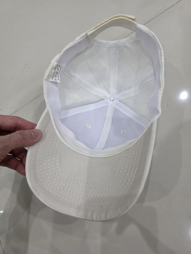 A.หมวก white cap สวย เดิมๆ หายาก วินเทจ เท่ อย่างดี สภาพใหม่ๆ ปรับขนาดได้ พร้อมส่ง รูปย่อยที่ 3
