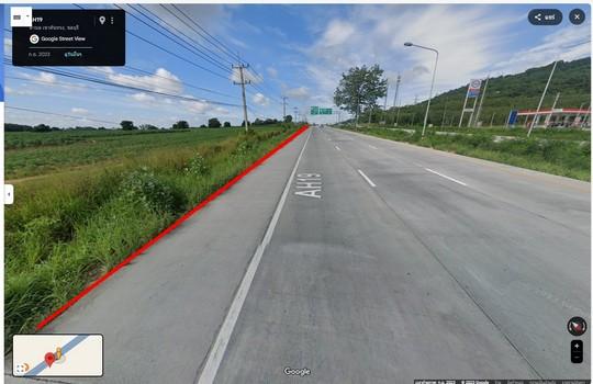 ที่ดินสีม่วงลาย ติดถนน 331 เนื้อที่ 229-1-98 ไร่ ขายไร่ละ 5.5 ล้าน  เขาคันทรง ศรีราชา ชลบุรี 4