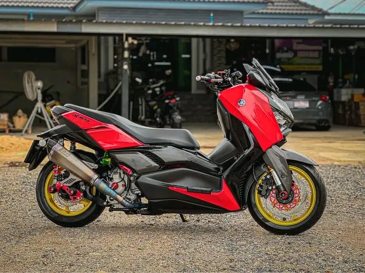 รถมือสอง YAMAHA XMAX สีแดง 3