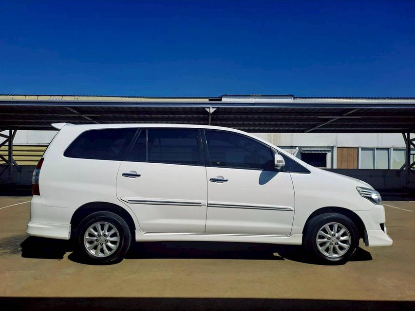 TOYOTA INNOVA, 2.0 V (MNC) (สีขาว) ปี2013 ประวัติดี เช็คศูนย์ตลอด 4
