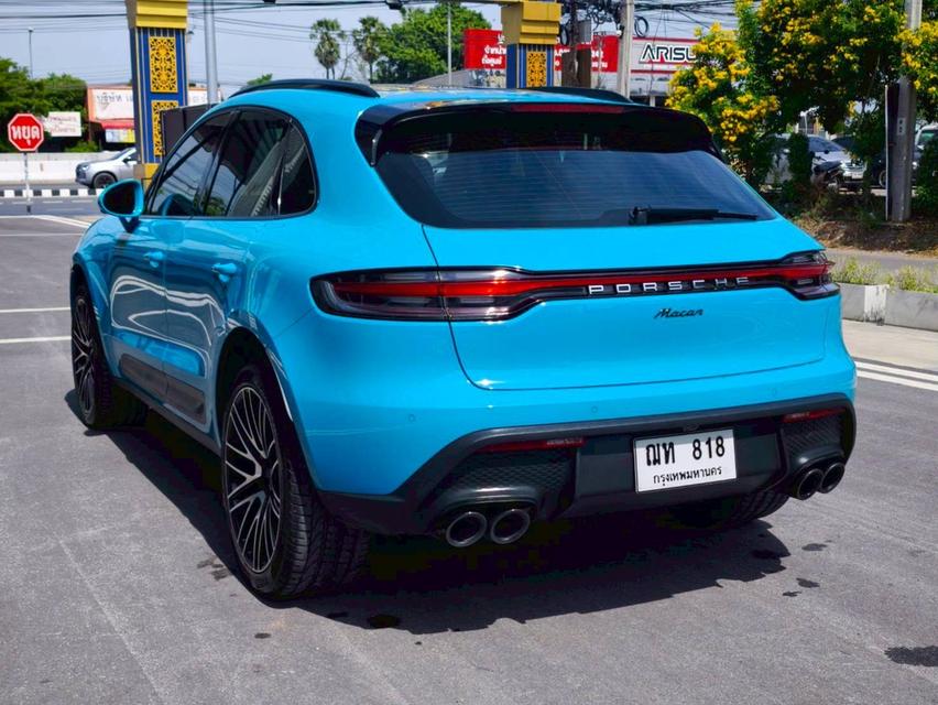 รหัสรถ KPV818 2022 PORSCHE MACAN 2.0 Minor Change สี Miami blue 18