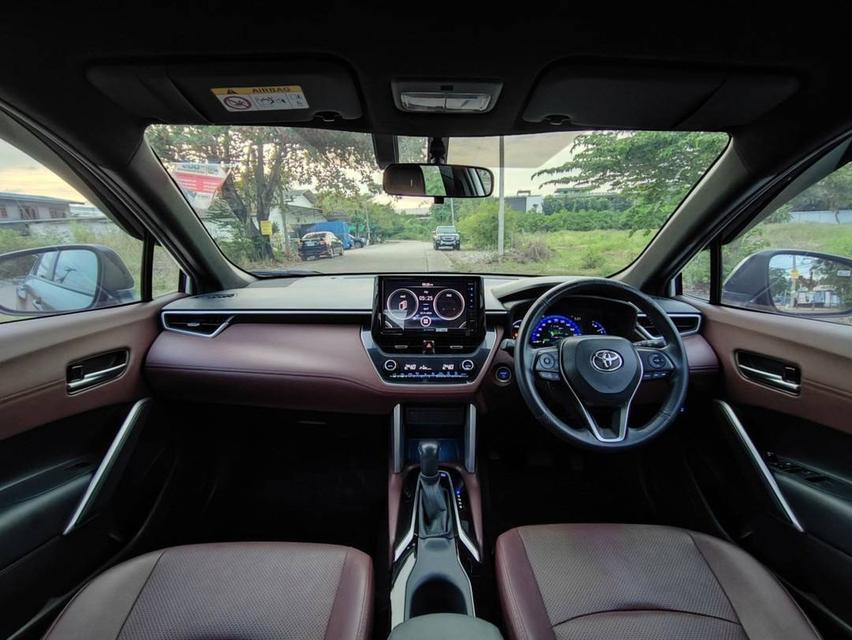 Toyota Cross 1.8 Hybrid Premium ปี 2020  สีขาว แรฟ สีเทา โครตเท่ห์ 10