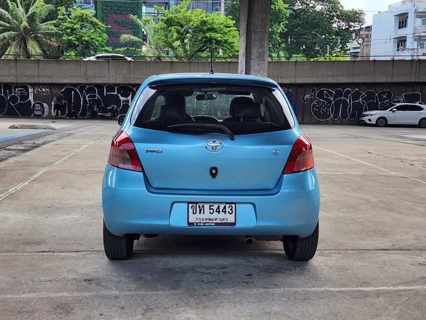 ขายรถ Toyota Yaris 1.5E ปี 2007 สีฟ้า เกียร์ออโต้ 5