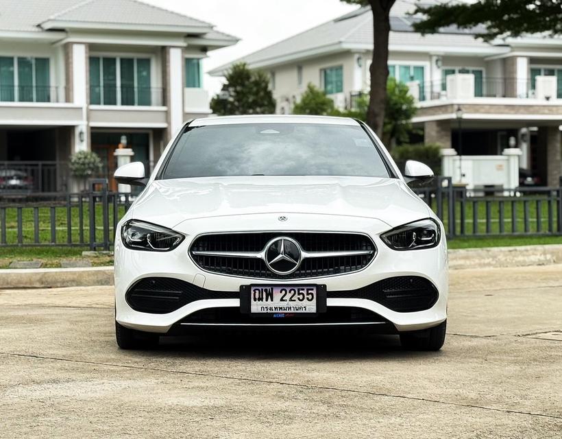 Mercedes-Benz C220d ดีเซล Avantgarde (W206) โฉมปัจจุบัน ปี 2023 ใช้งาน 8 หมื่นโล ประวัติครบ