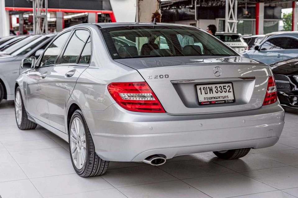 รหัสรถ NP3352 BENZ C200 ELEGANCE 2012 8