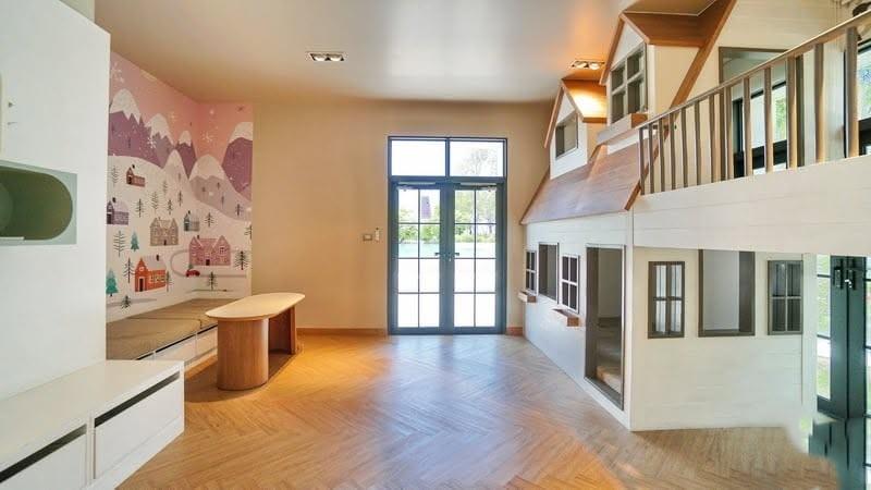 Single house for rent in Bangna area, near Suvarnabhumi Airport. 12