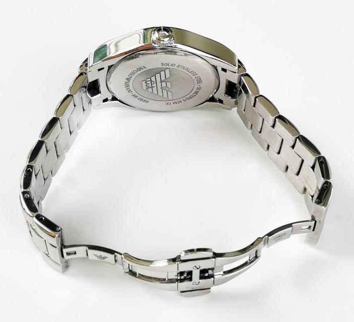 นาฬิกา Emporio Armani AR-0680 Silver Roman Dial ของแท้ 6