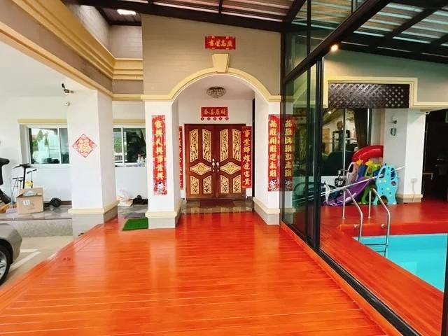 ขายบ้านเดี่ยวหรู พร้อมสระว่ายน้ำส่วนตัว ซอยบุญทวี แยก 2 ถนนกาญจนาภิเษก เขตบางแค บ้านตกแต่งบิวท์ส่วนที่สำคัญ พร้อมเข้าอยู 4