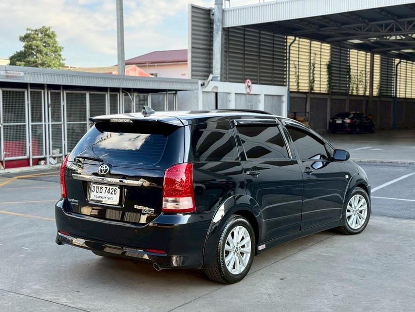 TOYOTA WISH 2.0Q LIMITED TOP 2007 สีดำ LPG
