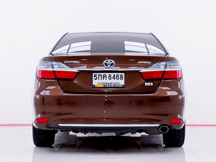 TOYOTA CAMRY HYBRID 2.5 [Navigator] ปี2016 สีน้ำตาล รูปที่ 4