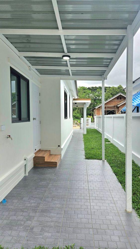 ขายบ้านเดี่ยวชั้นเดียว ในหมู่บ้านสันติสุข ( บ้านสามัคคี ) ฟังก์ชั่นครบ พร้อมอยู่ ใกล้เซเว่นเพียง 600 เมตร เมืองลำปาง