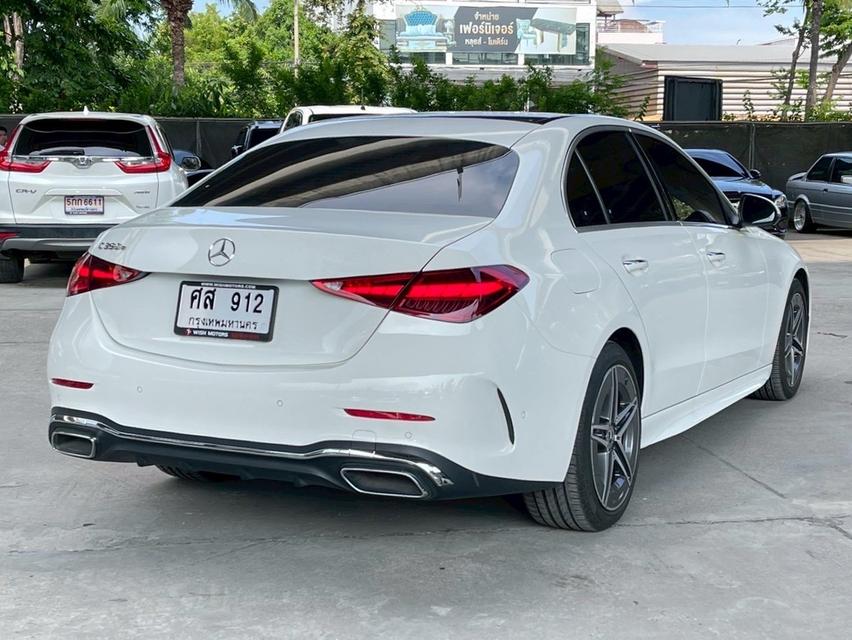 รหัสรถ WMT912 BENZ C350e AMG Dynamic รถปี 2023 จดปี 2025  6