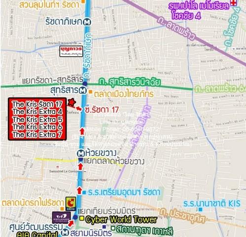 CONDO The Kris Ratchada 17 เดอะ คริส รัชดา 17 46SQ.M. 1 BR ไม่ไกลจาก MaxValu ราคาคุ้ม 2