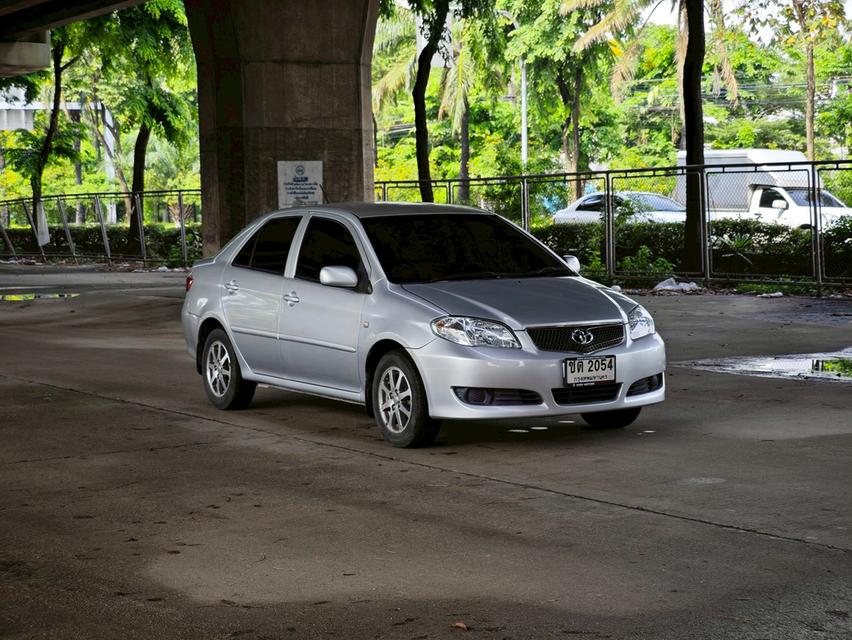 ขายรถ Toyota Vios 1.5E ปี 2007 สีเทา เกียร์ออโต้