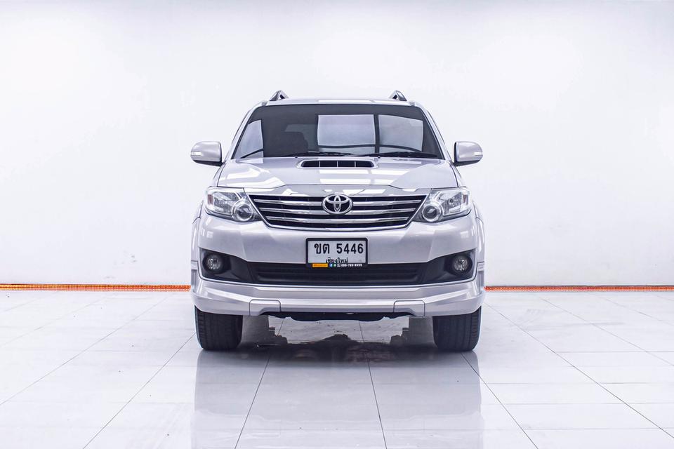 รหัสรถ 1D580 FORTUNER 3.0 V 2WD 50TH 2012 2
