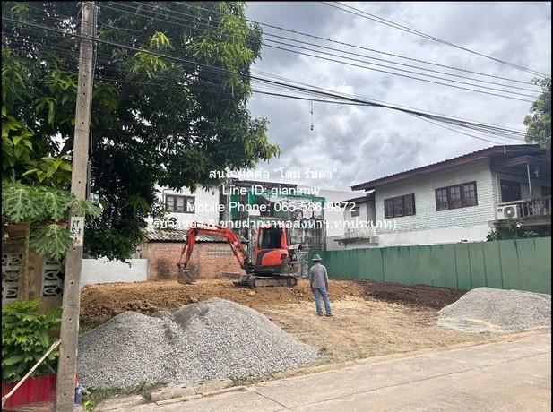 ที่ดิน ขายที่ดินเปล่าแปลงเล็ก (ถมแล้ว) 55 ตร.ว. (ถนนพุทธมณฑลสาย 2) ใกล้สี่แยกทศกัณฑ์ และคลองบางเชือกหนัง ราคา 2.5 ล้านบา