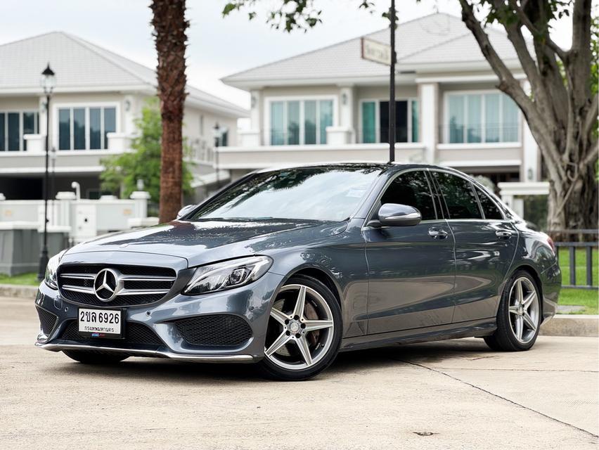 รหัสรถ AVA6926 ⭐️ Benz C300 AMG Dynamic W205 ปี 2016 ดีเซล 18