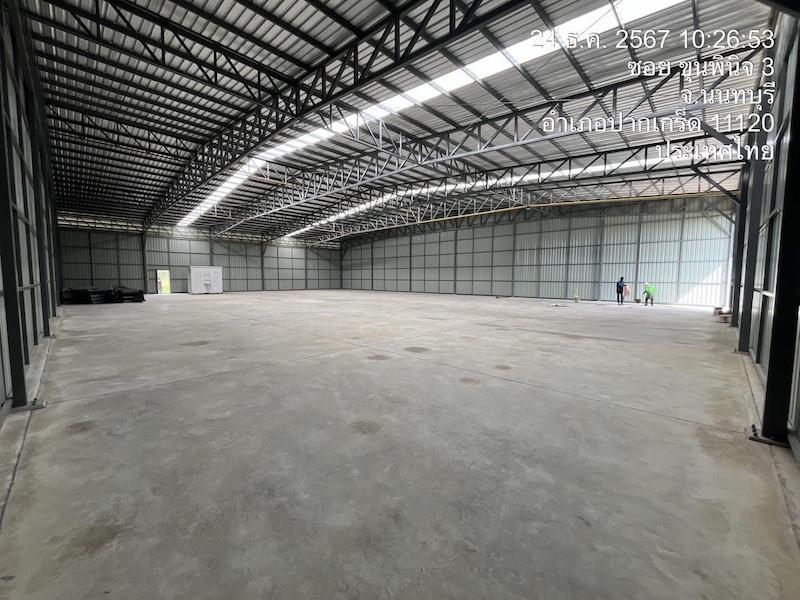 ให้เช่าโกดัง 875 ตรม. ซอยวัดสามง่าม บางบัวทอง รถคอนเทนเนอร์ เข้า-ออกสะดวก 4