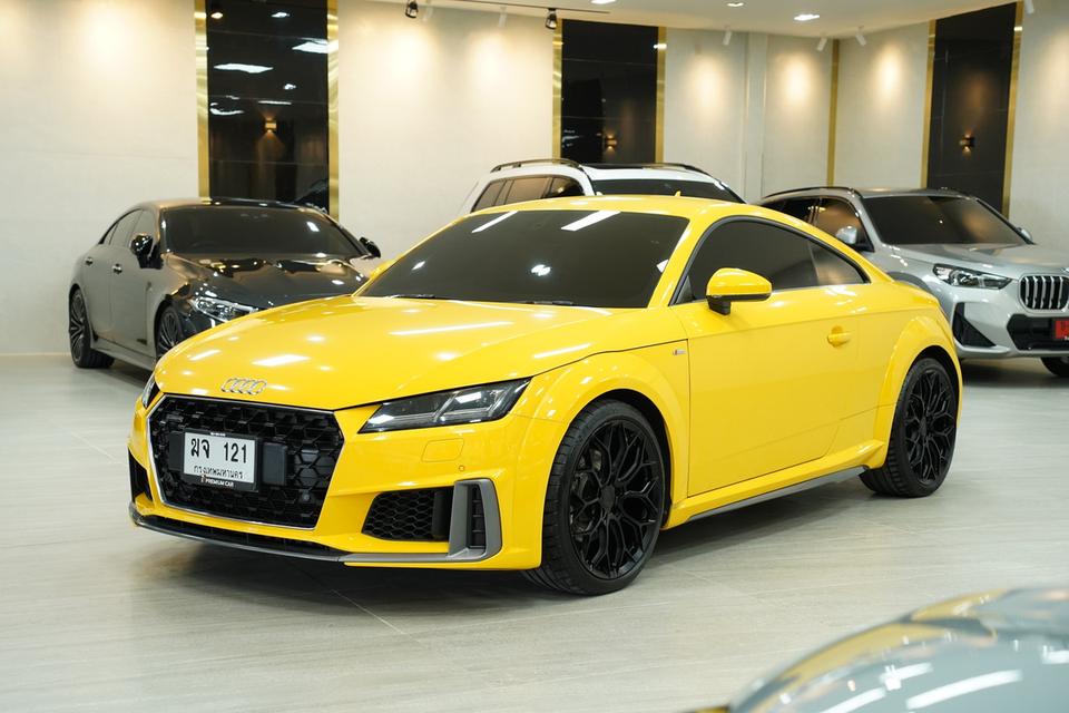 Audi TT 45 TFSI Quattro S-line 2020 สีเหลือง ติดกล่อง ABT จูนจากศูนย์