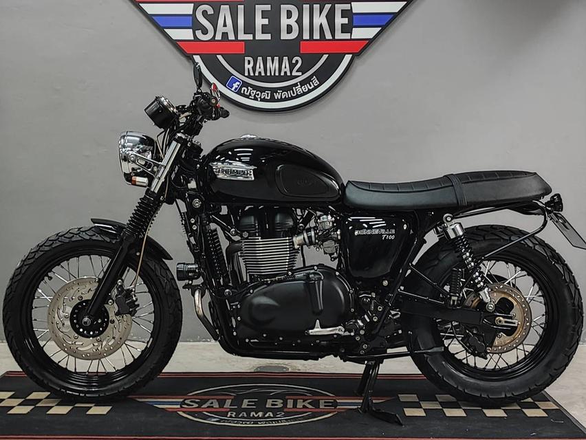 Triumph T100 Black ปี2016 แต่งจัดทรงพร้อมหล่อ 2