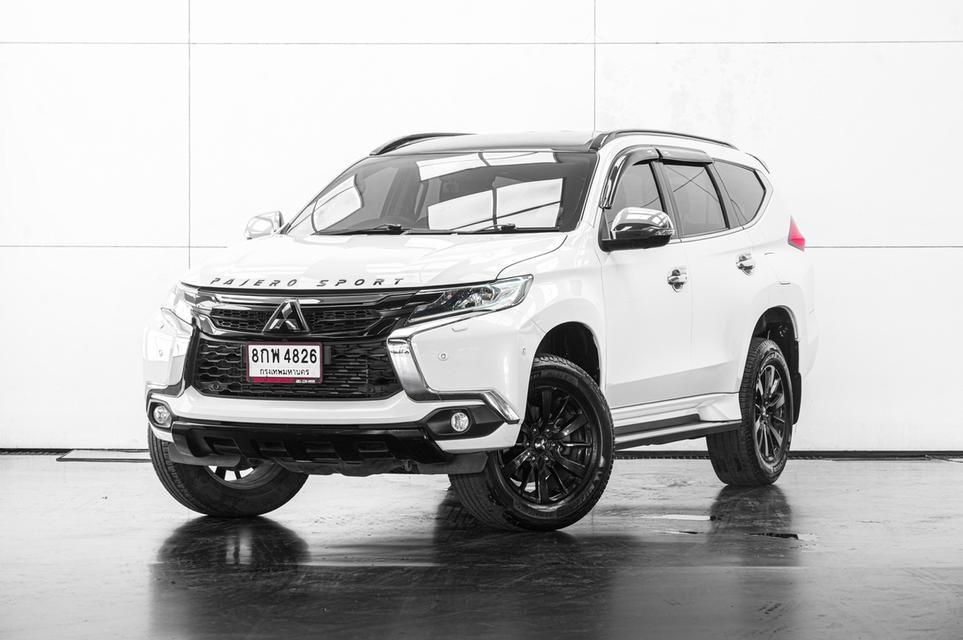 2018 MITSUBISHI PAJERO SPORT 2.4 GT 2WD A/T สีเทา รูปที่ 2