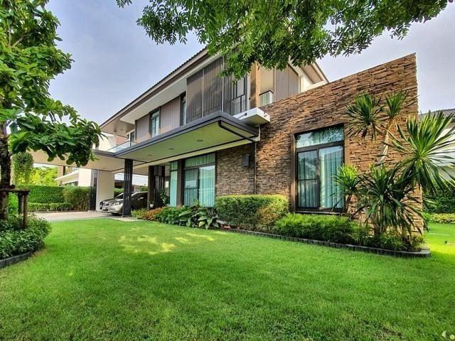 ให้เช่าบ้านเดี่ยว2ชั้นย่านสุขุาภิบาล5 สายไหม วัชรพล รามอินทรา พร้อมอยู่ ใกล้ทางด่วนรามอินทรา โครงการมัณฑนาเลควัชรพล(สุขาภิบาล5 - สายไหม) บ้านหันหน้าทา 1