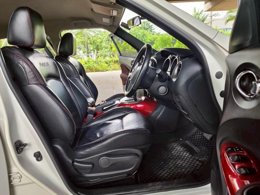 ขายรถ nissan Juke 1.6V ปี 2015 สีขาว เกียร์ออโต้ 9