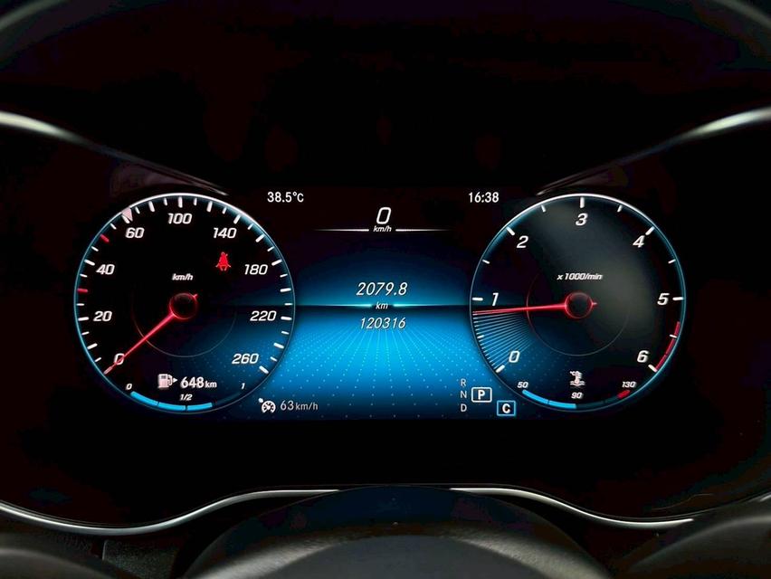 Mercedes Benz GLC220d Coupe AMG 2020 จด 2021  19