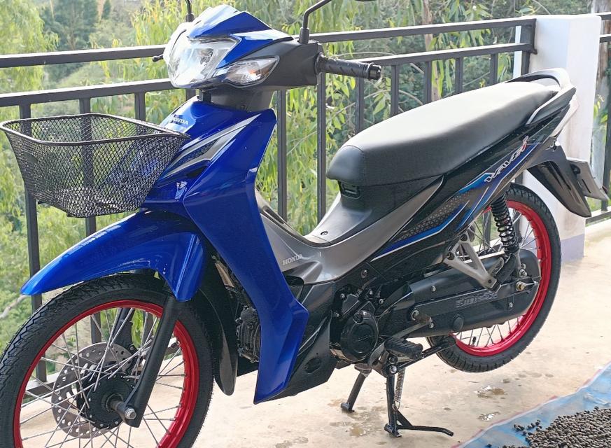 Honda Wave สีน้ำเงิน