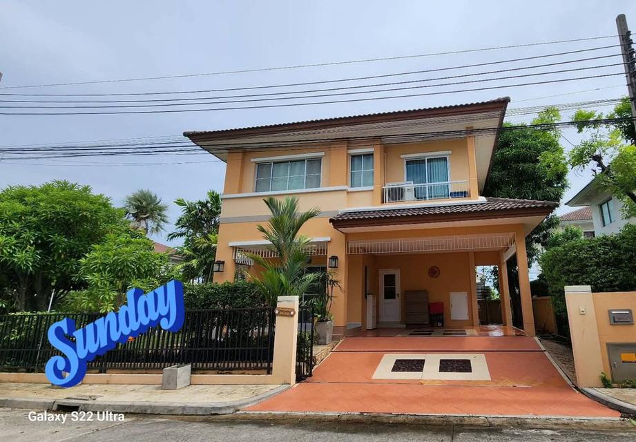 ขายบ้านชลลดา สุวรรณภูมิ ขนาด 67ตรว. 3 นอน 3 น้ำ 1