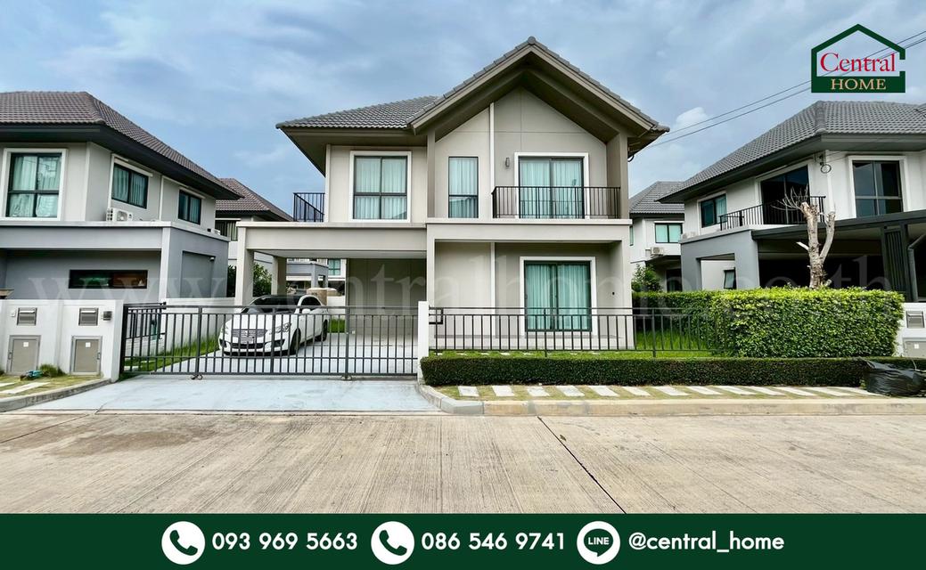บ้านเดี่ยว เพฟ ปิ่นเกล้า - ศาลายา ถูกที่สุดในโครงการ 1
