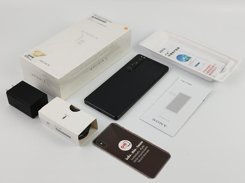 รูป ขาย/แลก Sony Xperia​1 mark III 5G 12/256 สี Frosted Black Snapdragon888 สภาพสวย แท้ ครบกล่อง เพียง 18,990 บาท  1
